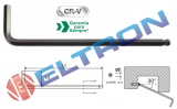 220840BR CHAVE ALLEN ABAULADA BELZER 1,5mm