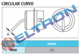 NR02 Bocal Circular Curvo 1,5mm para WHA900