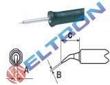 NTAXBR Ponta de Fenda Curva 1,6mm x 0,4mm X 8,2mm para Ferro de Solda WMPBR
